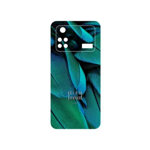 MAHOOT Green Feather Cover Sticker for Xiaomi Poco M4 Pro 4G