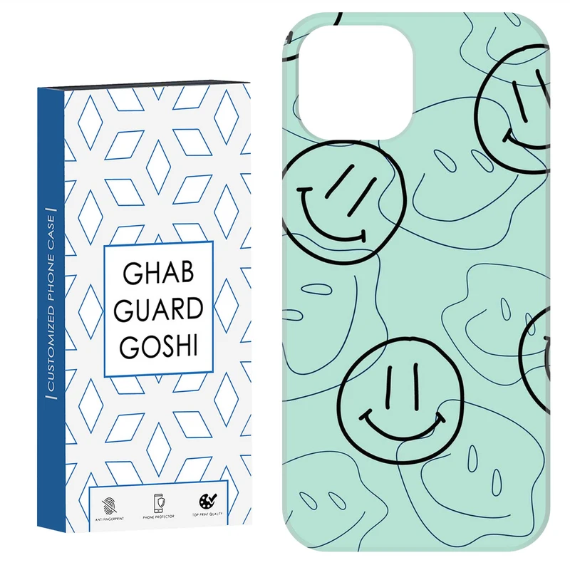 کاور قاب گارد گوشی طرح خوشحال کد Dimo-245 مناسب برای گوشی موبایل اپل  IPHONE 15   