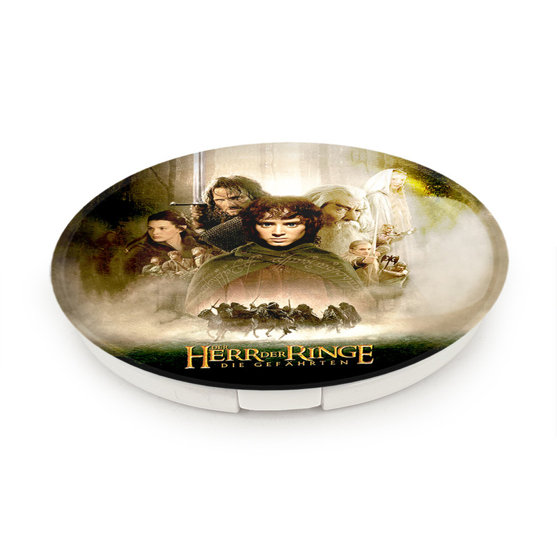 آینه جیبی خندالو طرح ارباب حلقه ها Lord of the Rings مدل تاشو کد 4553