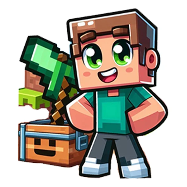   استیکر پارچه و لباس پاد آفرین طرح ماینکرافت کد 5011