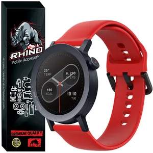 بند راینو مدل Silic-SQ مناسب برای ساعت هوشمند ناتینگ CMF Watch Pro 2 22MM