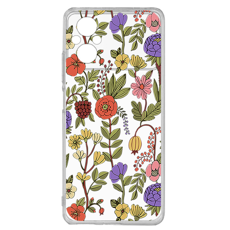 کاور طرح Tiny Flower  مناسب برای گوشی موبایل شیائومی Poco M5 