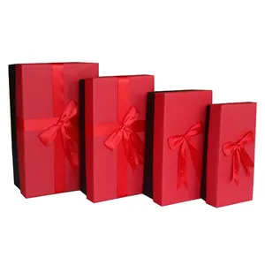 جعبه هدیه مدل مستطیل کد 13 مجموعه 4 عددی