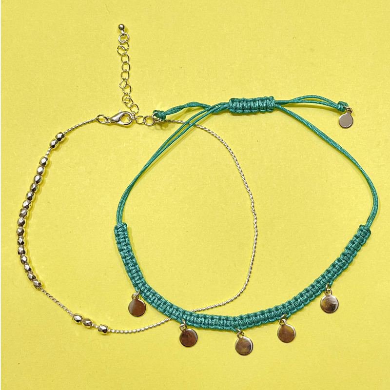 پابند زنانه آی ام مدل 098889 مجموعه 2 عددی پابند زنانه آی ام مدل 098889 مجموعه 2 عددی