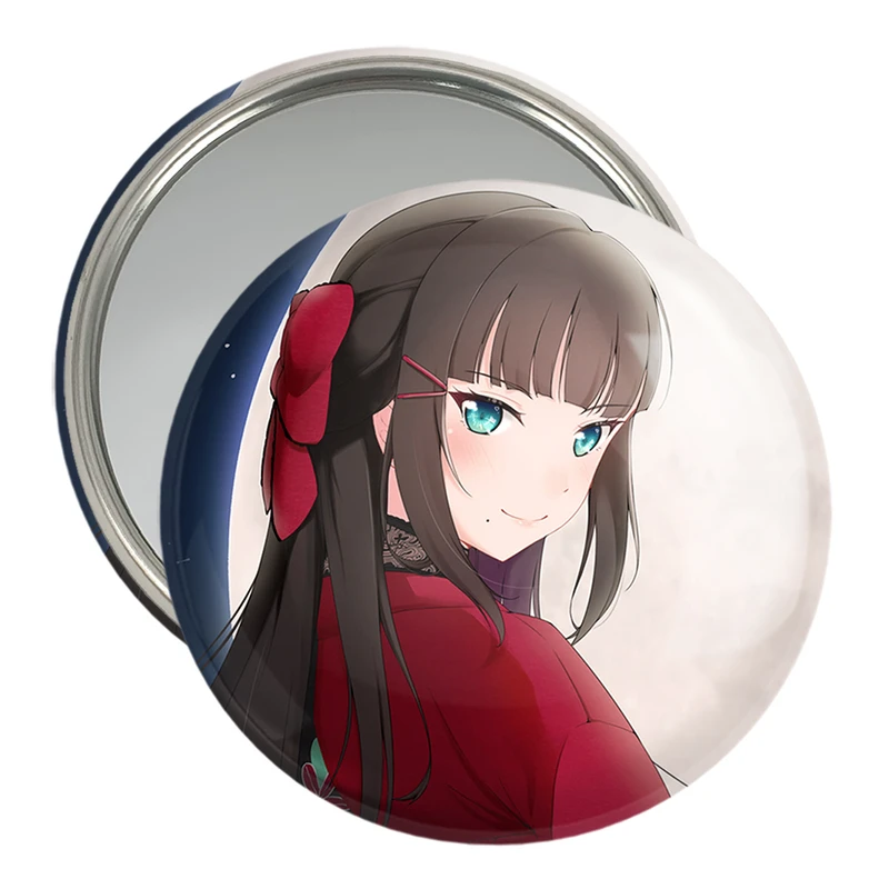 آینه جیبی خندالو مدل دیا انیمه مادوکا مجیکا Madoka Magica  کد 18414