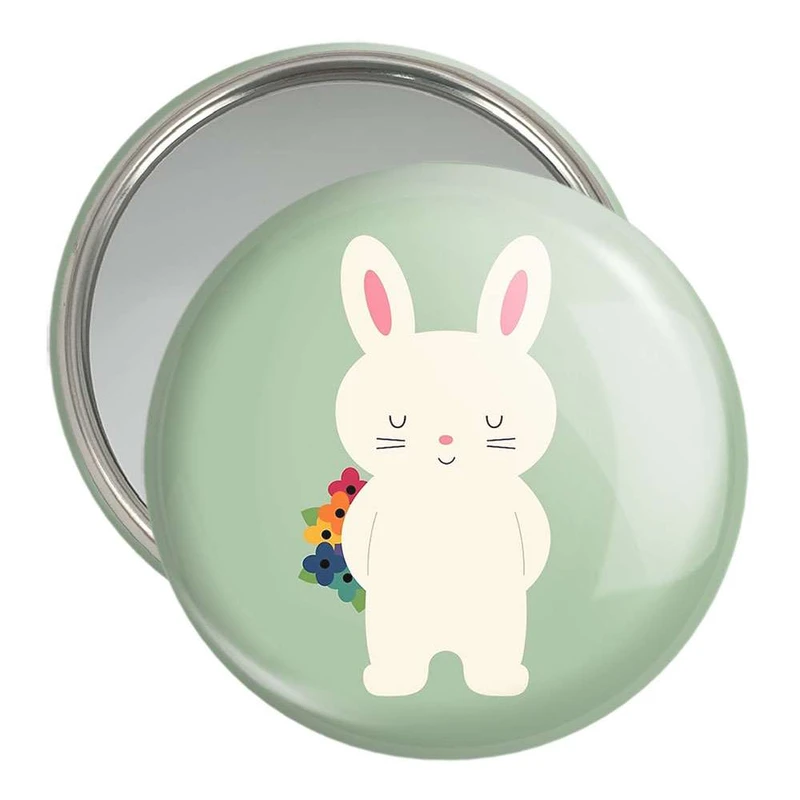 آینه جیبی خندالو طرح خرگوش  کد 5078