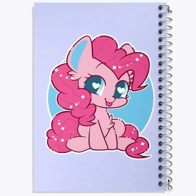 دفتر شطرنجی 50 برگ خندالو طرح اسب پونی کد 24831