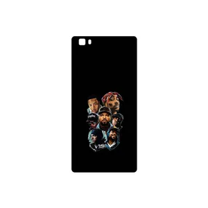 MAHOOT Great Rappers Digital Art Cover Sticker for Huawei P8 Lite