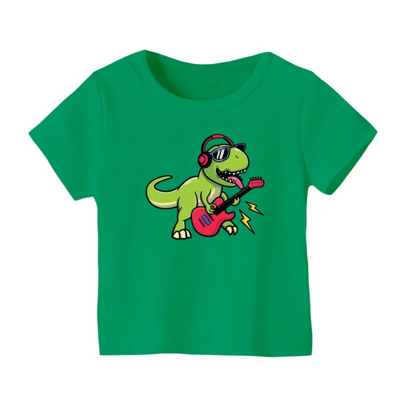 تی شرت آستین کوتاه بچگانه مدل دایناسور کد ۲۹