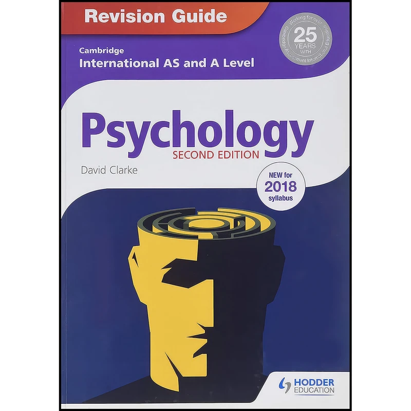 کتاب Cambridge International AS/A Level Psychology Revision Guide 2 اثر David Clarke and Paul Guinness انتشارات Hodder Education