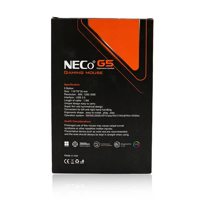 ماوس مخصوص بازی نکو مدل G5