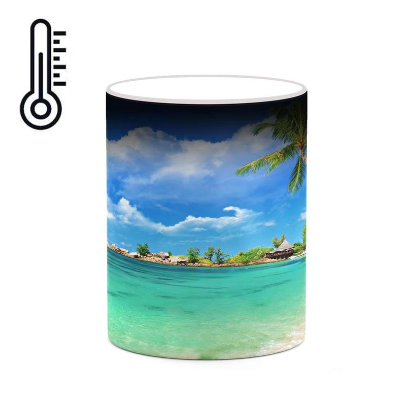 ماگ حرارتی کاکتی مدل منظره کد mgh18237