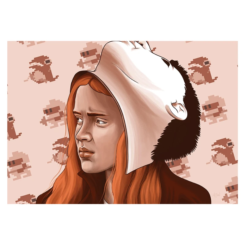 پوستر طرح چیزهای عجیب کد 1408 -Stranger Things