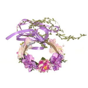 تاج مو زنانه سارینا گل مدل سلینا