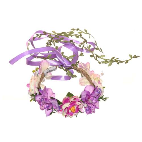 تاج مو زنانه سارینا گل مدل سلینا