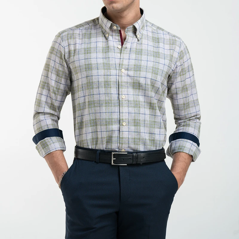 پیراهن آستین بلند مردانه ام کی مدل 1889