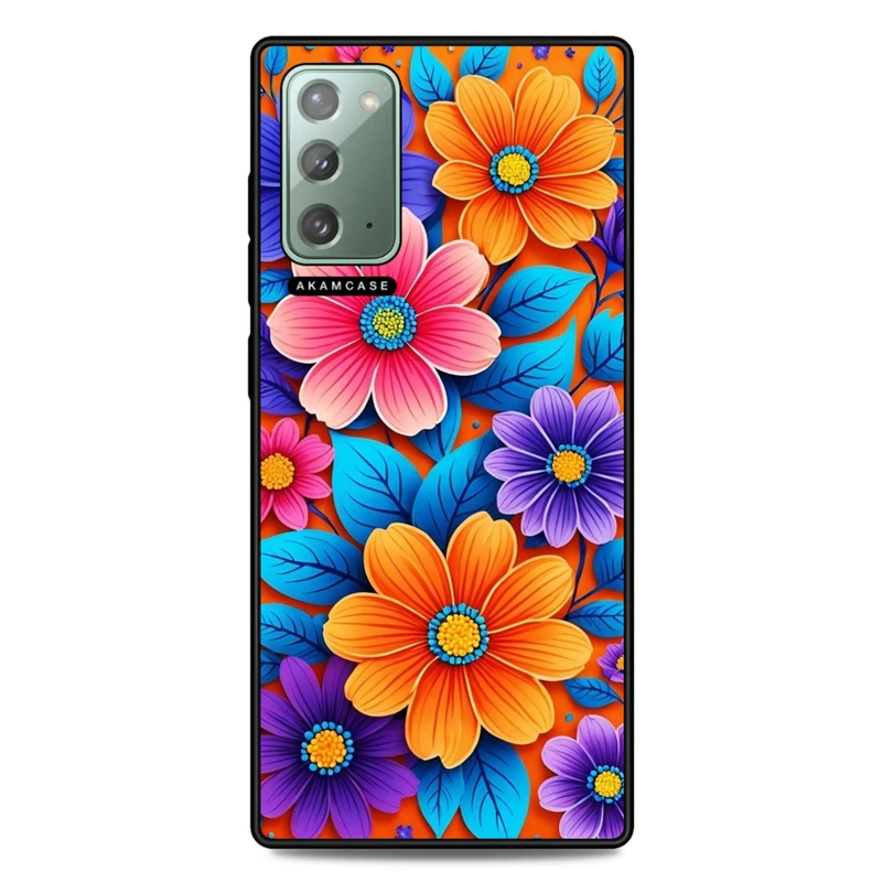 کاور آکام مدل AMC-WSGN20-FLOWERS-39 مناسب برای گوشی موبایل سامسونگ Galaxy Note 20