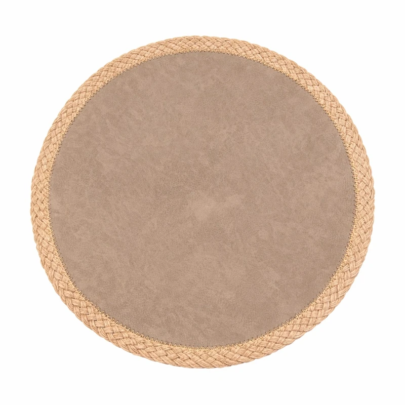 زیربشقابی مدل چرمی