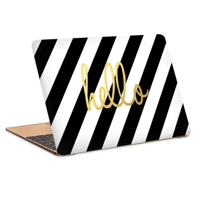 استیکر لپ تاپ طرح  helloکد c-315مناسب برای لپ تاپ 15.6 اینچ