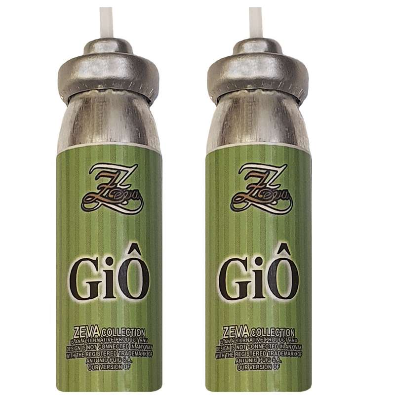 یدک اسپری خوشبو کننده هوا زوا مدل Gio حجم 15 میلی لیتر بسته 2 عددی