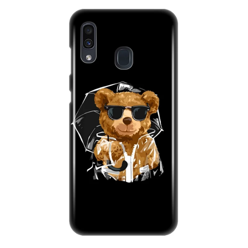 کاور طرح خرس خوشتیپ کد DIMO-054 مناسب برای گوشی موبایل سامسونگ Galaxy A30 / Galaxy A20