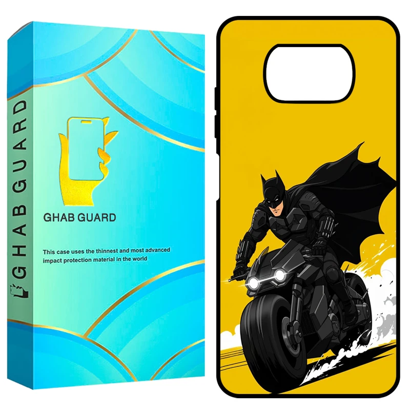 کاور قاب گارد طرح بتمن مدل GCHPX3 مناسب برای گوشی موبایل شیائومی Poco X3 / X3 NFC / X3 Pro