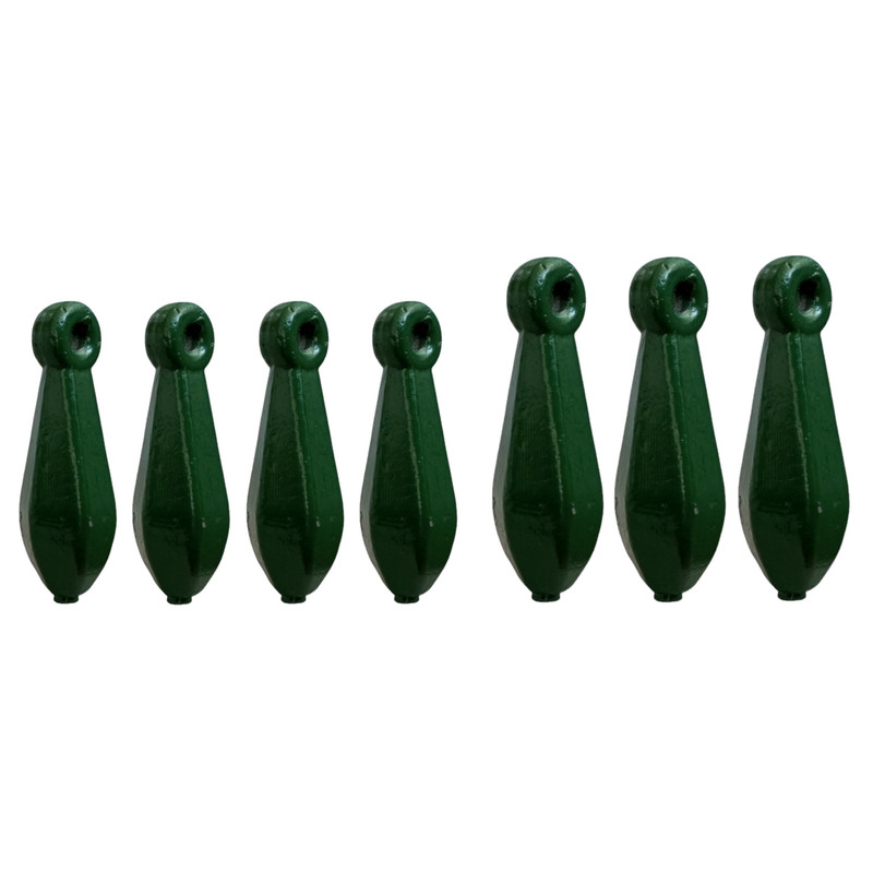 سرب ماهیگیری مدل استتار اشکی سایز 20-10 گرم بسته 7 عددی