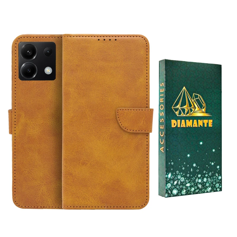 کیف کلاسوری دیامانته مدل Bers Gn مناسب برای گوشی موبایل شیائومی Poco X6