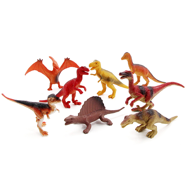 فیگور حیوانات انیمال پلنت مدل Dinosaurs 1 کد D6310 مجموعه 8 عددی