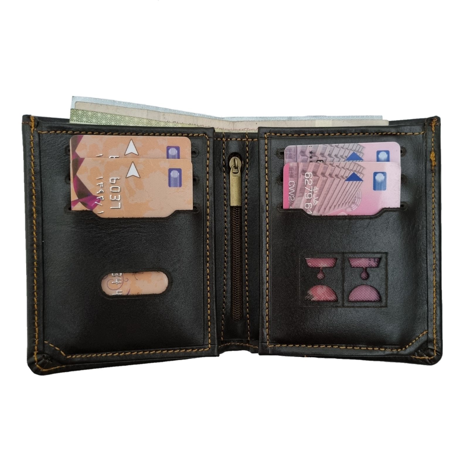 کیف پول مردانه سالواتوره فراگامو مدل F350 -  - 4