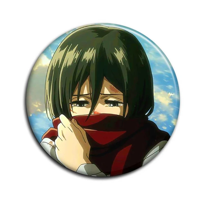 پیکسل پیکسل میکسل مدل انیمه اتک ان تایتان میکاسا و شال گردن