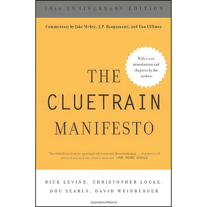کتاب The Cluetrain Manifesto اثر جمعی از نویسندگان انتشارات Basic Books
