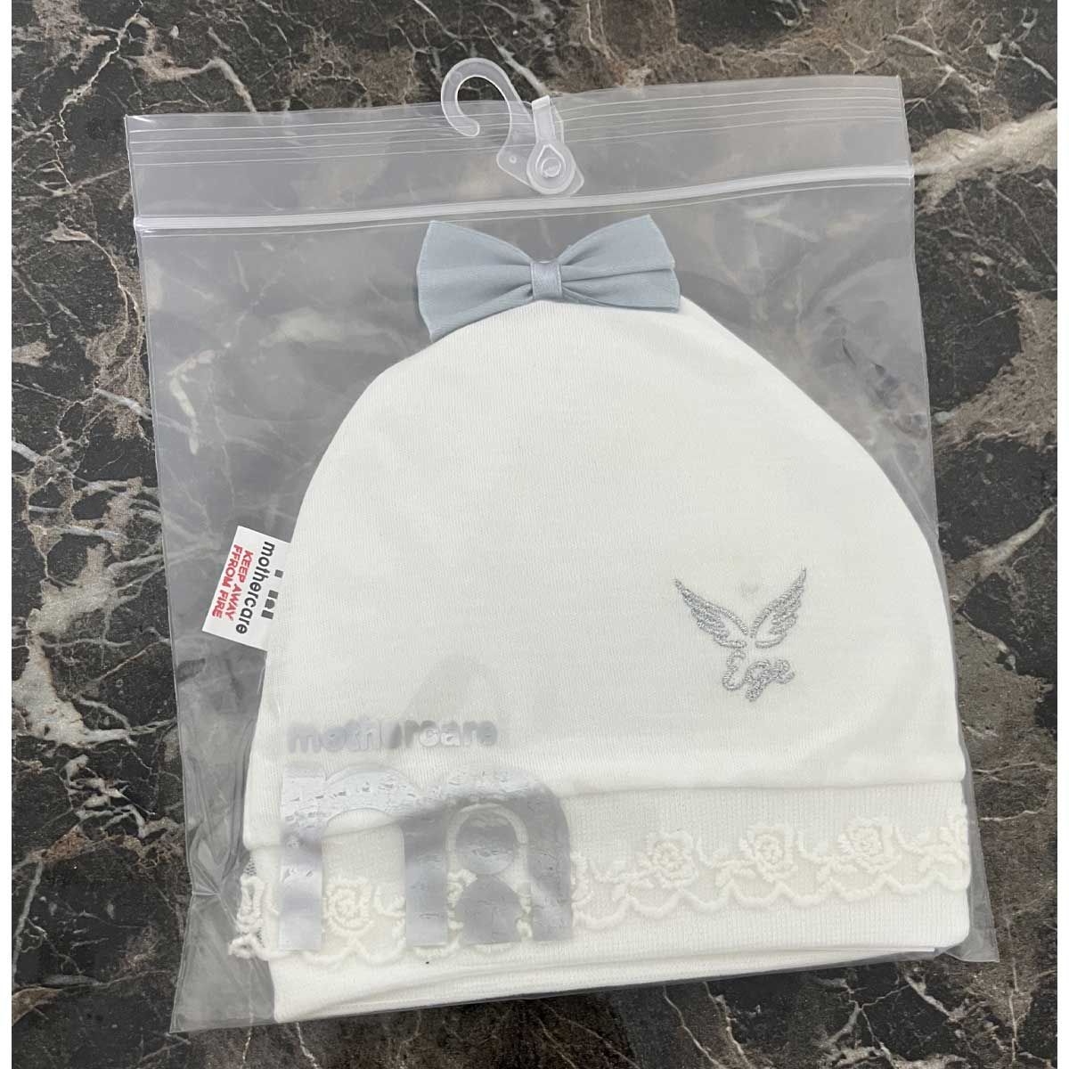 ست کلاه و دستکش و پاپوش نوزادی مادرکر مدل شیپوری BABY FLY -  - 3