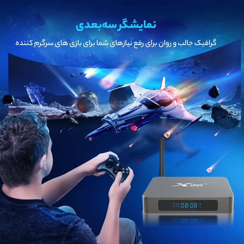 عکس شماره 20 : اندرويد باكس ايكس 96 مدل x96 x6