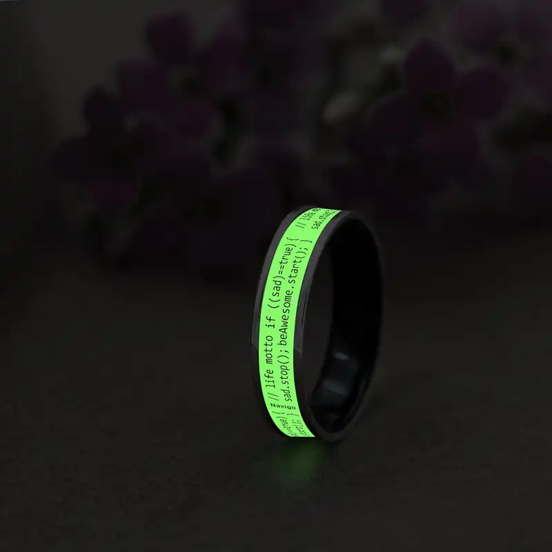 انگشتر ناکسیگو مدل شب تاب طرح برنامه نویسی کد RB15617