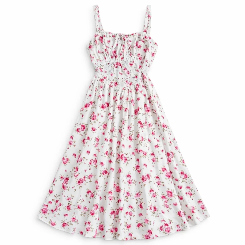 پیراهن یقه دکلته زنانه مدل Yoyoka