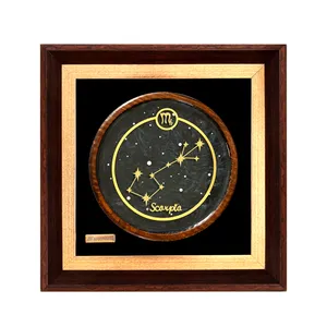 تابلو طلا کوب مارک گلد طرح نماد ماه تولد آبان کد TS07S