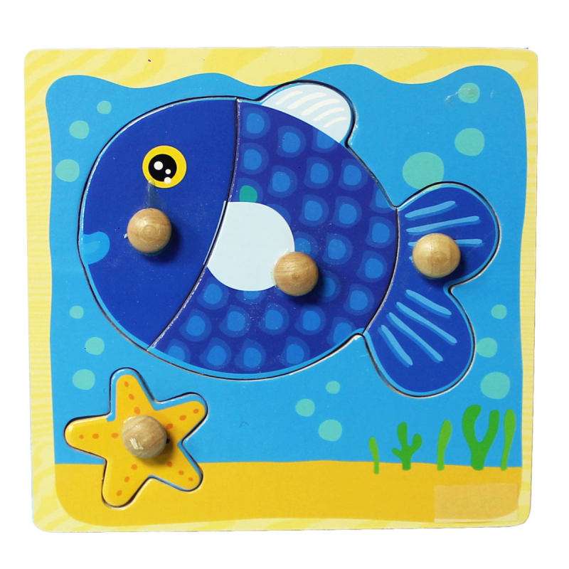 بازی آموزشی مدل جورچین طرح ماهی کد 454