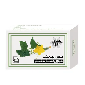صابون شستشو عاشق بهار مدل خیار وزن 90 گرم