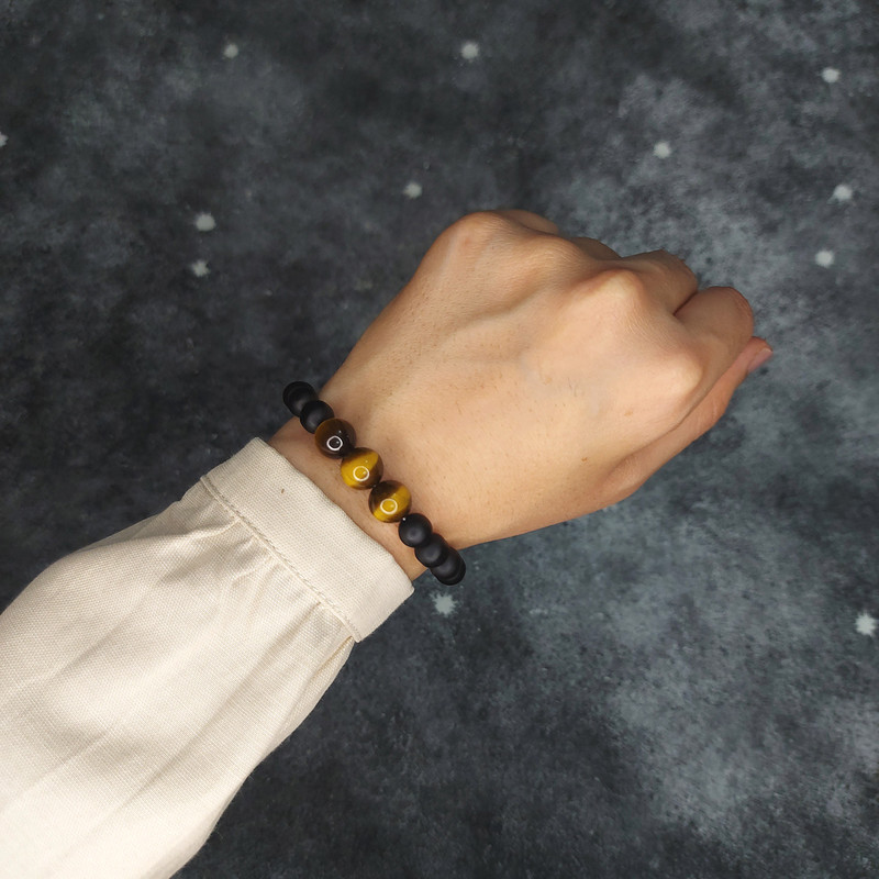 نیم ست مردانه ناماسته مدل سنگ هفت چاکرا و اونیکس کد 42