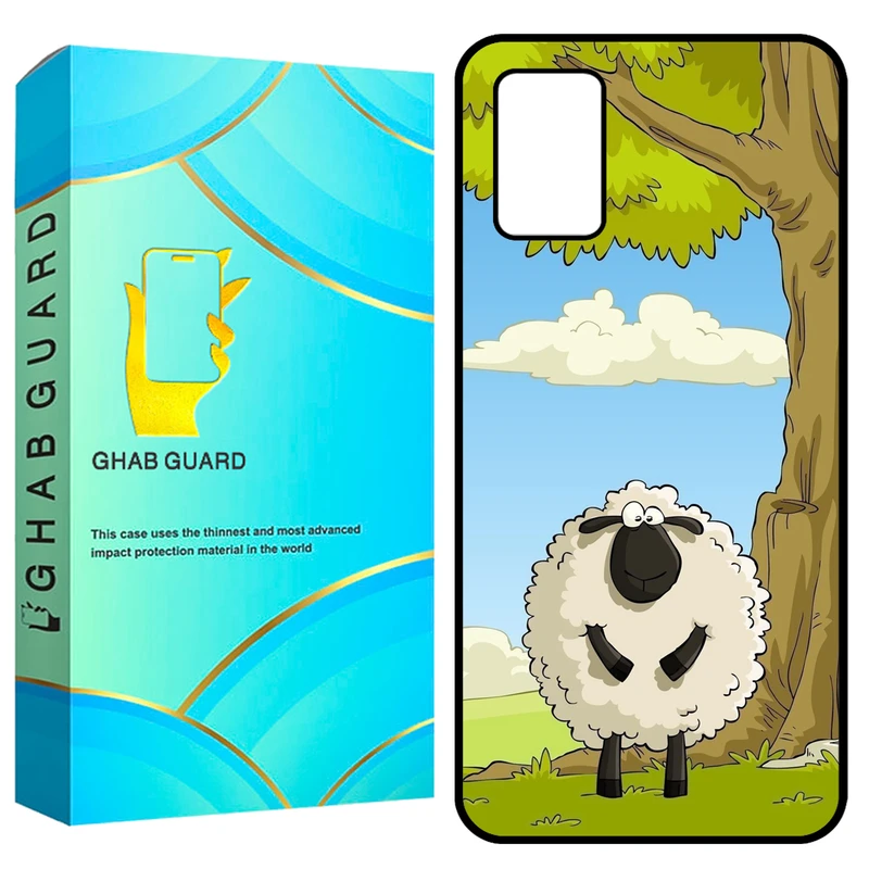 کاور قاب گارد طرح بره ناقلا مدل GCHPA03S مناسب برای گوشی موبایل سامسونگ Galaxy A02s / M02s / A03s  