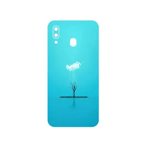 MAHOOT Minimal Tree Cover Sticker for Samsung Galaxy M10s