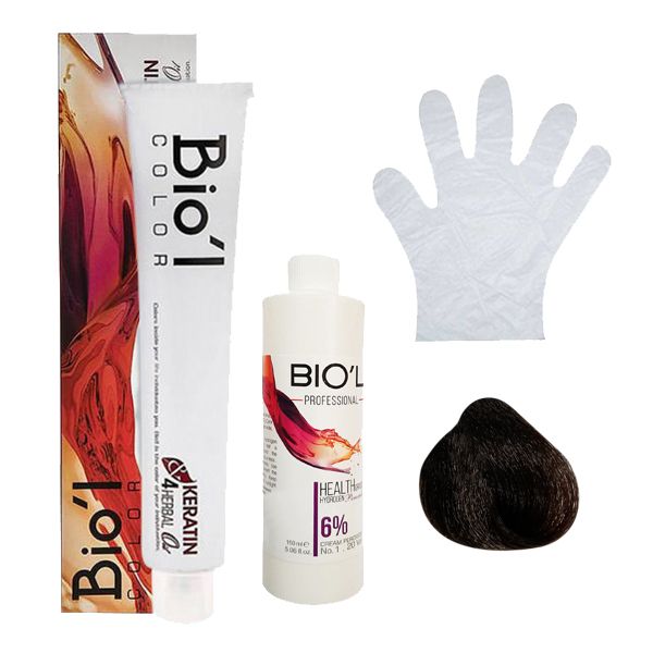 کیت رنگ مو بیول مدل SUPER BLONDE شماره 5.85 حجم 100 میلی لیتر رنگ بلوند قهوه ای گوشتی روشن -  - 2