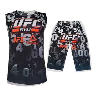 ست تاپ و شلوارک مردانه طرح UFC کد 51259
