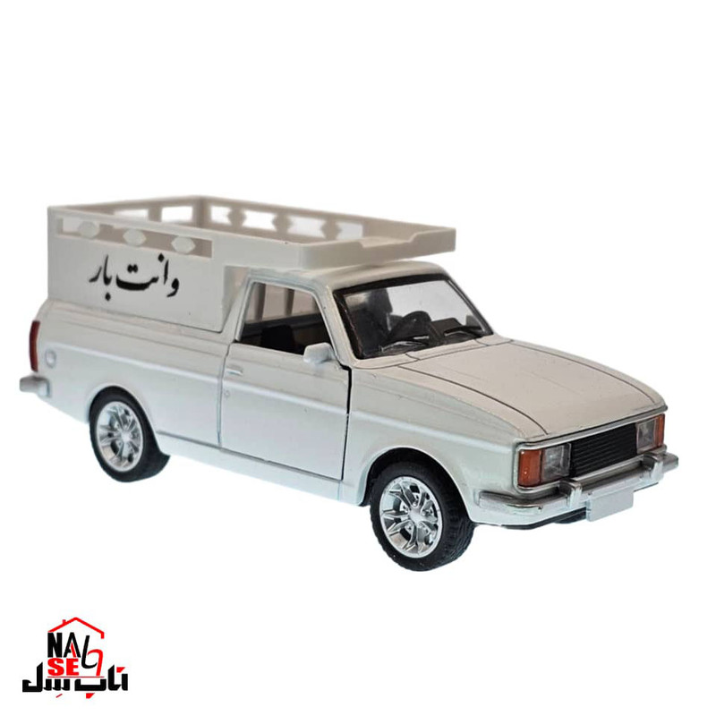 ماکت ماشین ناب سل مدل وانت پیکان باربند دار
