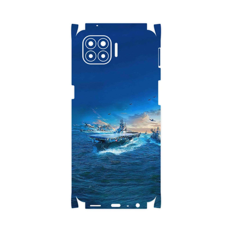 برچسب پوششی ماهوت مدل Warship-FullSkin مناسب برای گوشی موبایل اپو A93