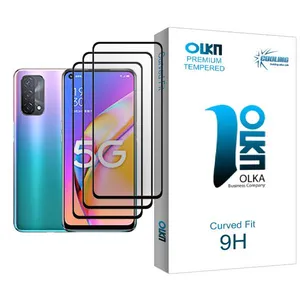 Cooling Olka Glass MIX003 Screen Protector For Oppo A93 5G Pack Of 3