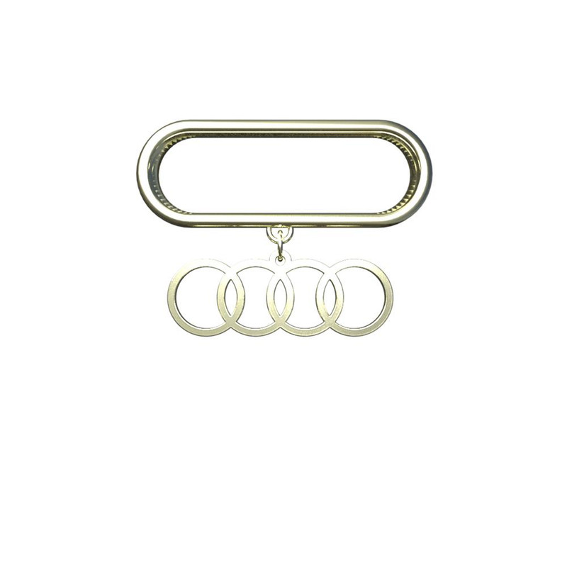 آویز ساعت طلا 18 عیار زنانه مدوپد مدل آئودی کد SK1-1829