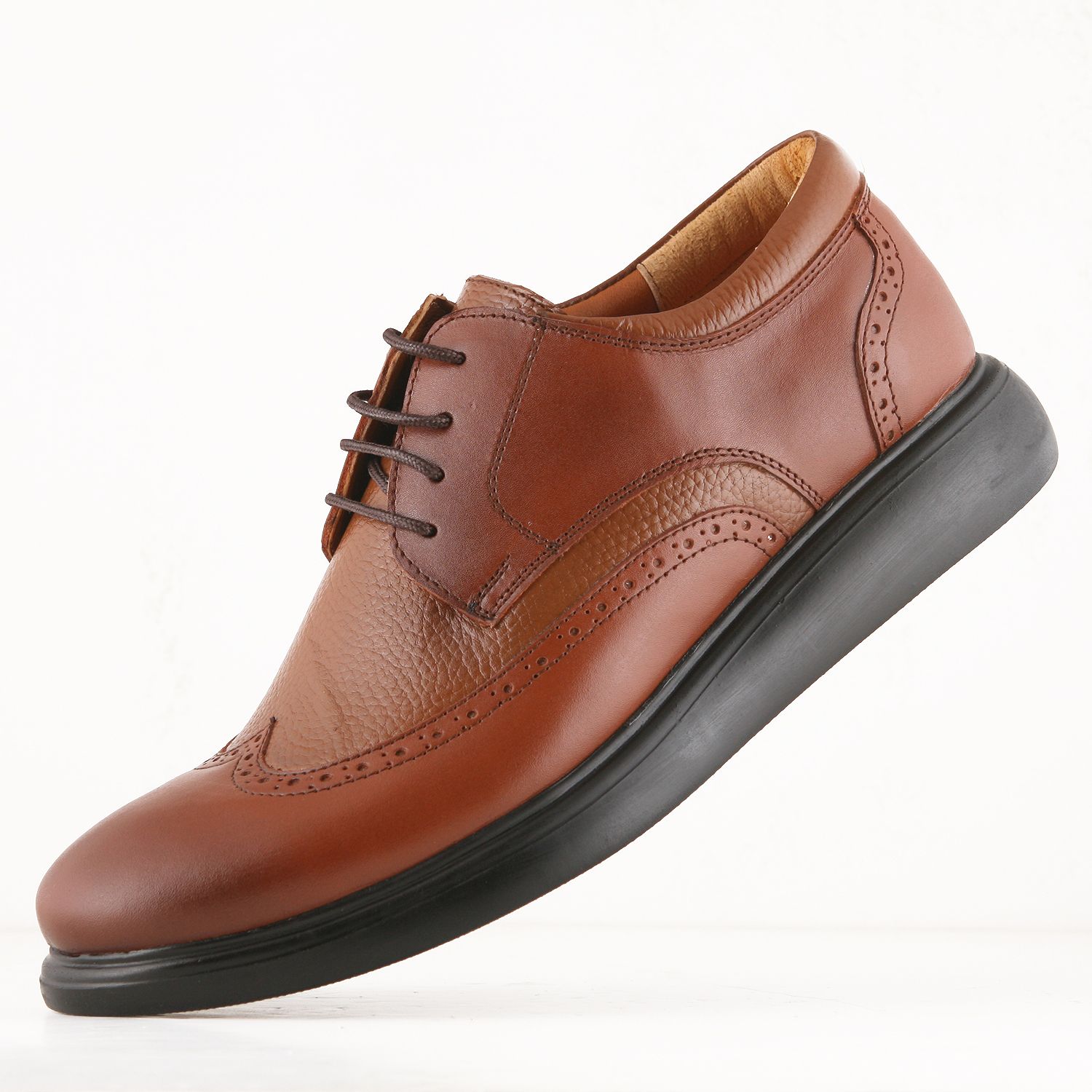 کفش روزمره مردانه چرم یلسان مدل مدل گرشا کد GF-531-asl -  - 8