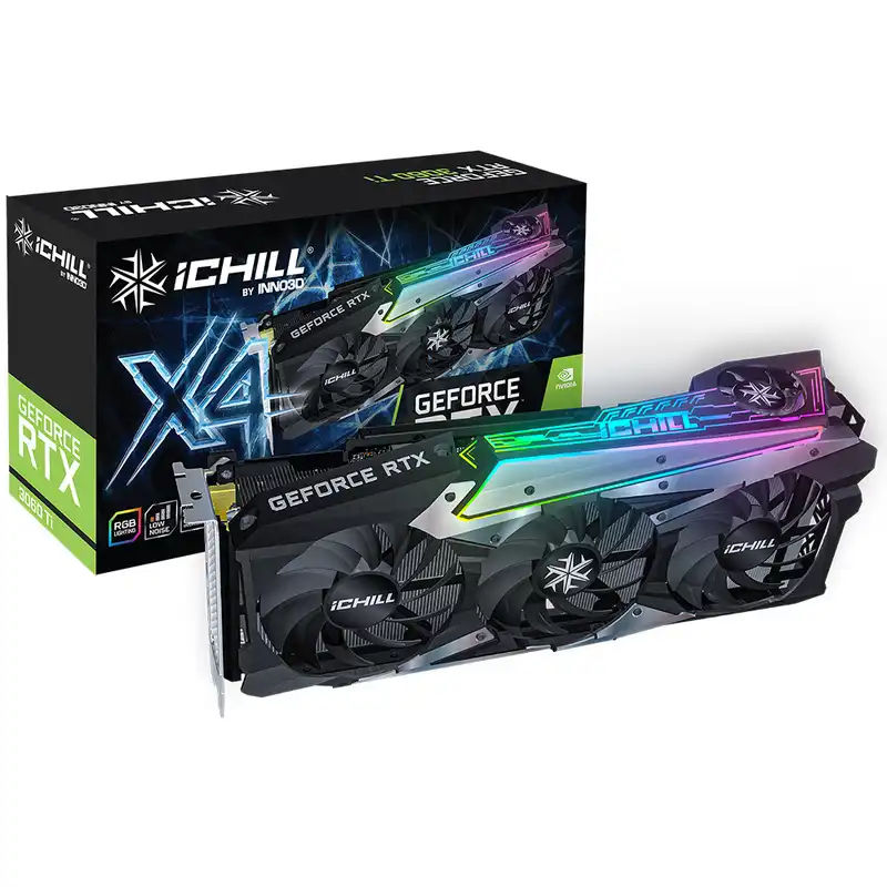 کارت گرافیک اینو تیری دی مدل  INNO3D GeForce RTX 3060Ti ICHILL X4